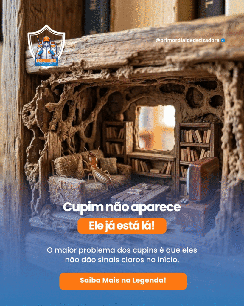 Cupim Não Aparece — Ele Já Está Lá: Entenda Por quê