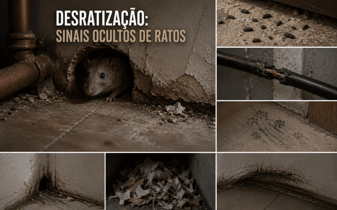 Desratização: sinais ocultos de ratos