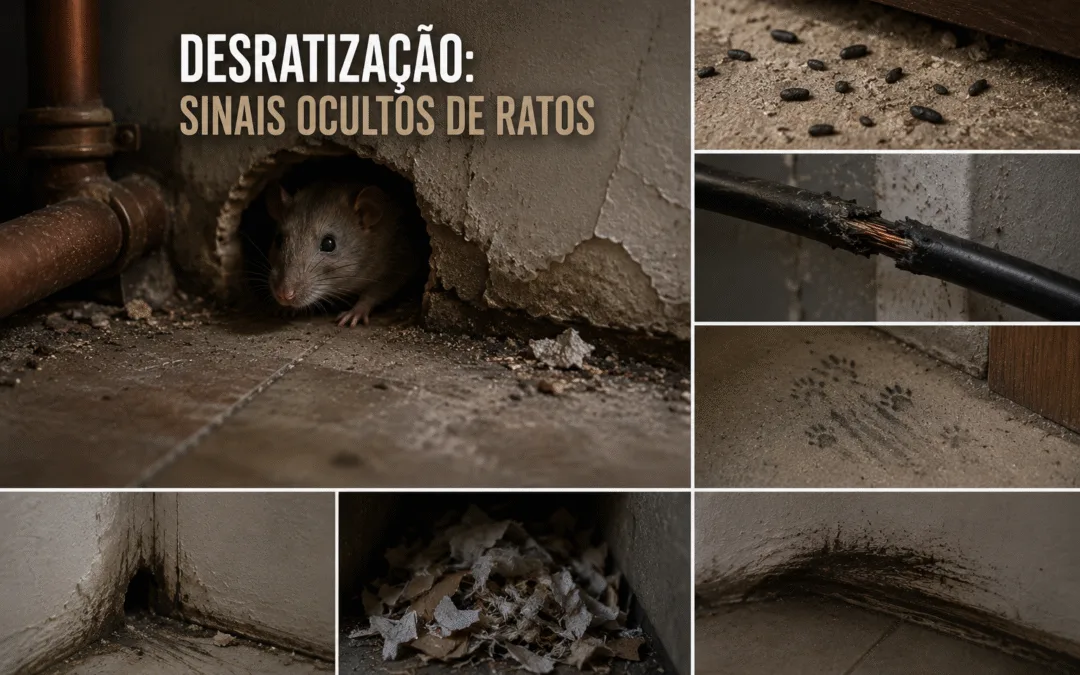 Desratização: sinais ocultos de ratos