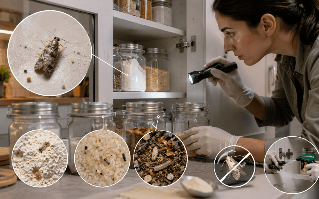 traça na cozinha como eliminar o foco dos alimentos