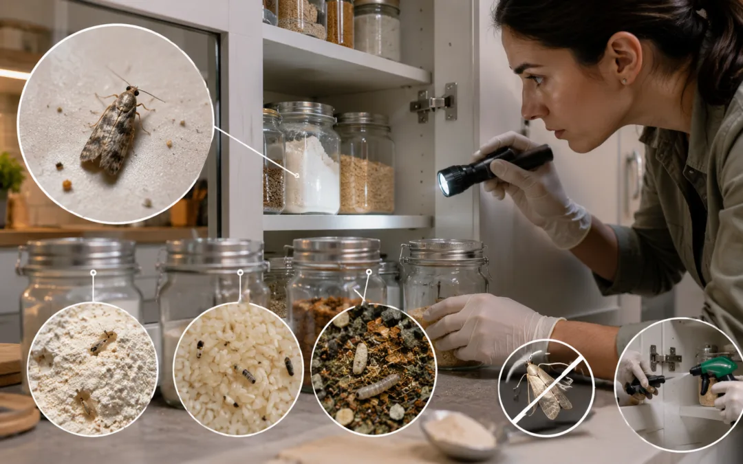 traça na cozinha como eliminar o foco dos alimentos